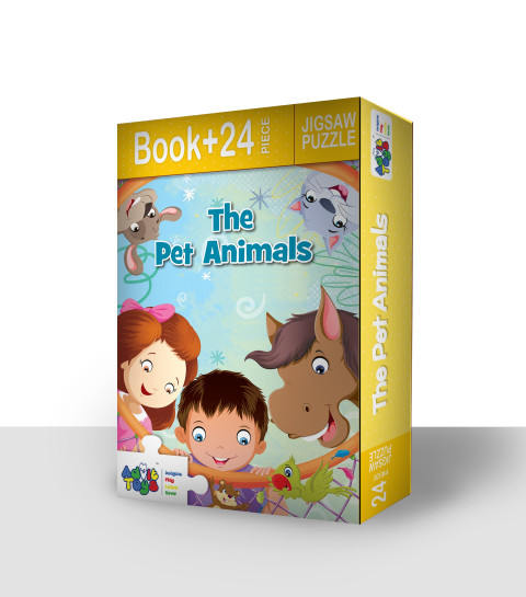 Buy The Pet Animals Jigsaw Puzzle (24 Piece + Fun Fact Book Inside) online  at best price in India | Advit Toys