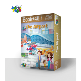 The Airport Jigsaw Puzzle - (48 Piece + 24 Page Book)