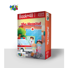 The Hospital Jigsaw Puzzle - 48 Piece + 24 Page Book)