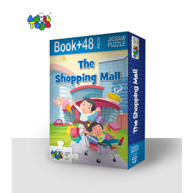The Shopping Mall Jigsaw Puzzle - (48 Piece + 24 Page Book)