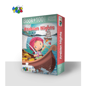 Buy Arabian NIghts Jigsaw Puzzle - (100 Piece + 32 Page Book) from Advit toys