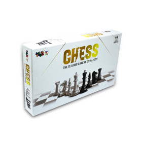 Buy Chess - The Classic Game of Strategy (Fun Fact Book Inside) from Advit toys